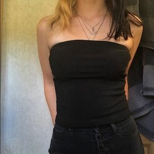 Classy black tube top🖤, 🚨vintage🚨